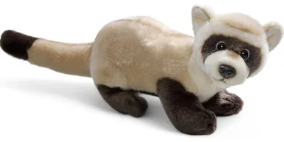 Image de Carl Dick Furet env. 24cm, 38cm avec queue 2598 Doudou, peluche, animal en tissu