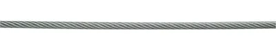 Zdjęcie produktu dla Kabel stalowy w osłonie z PVC, rolka 50 m – 4 mm – Chapuis