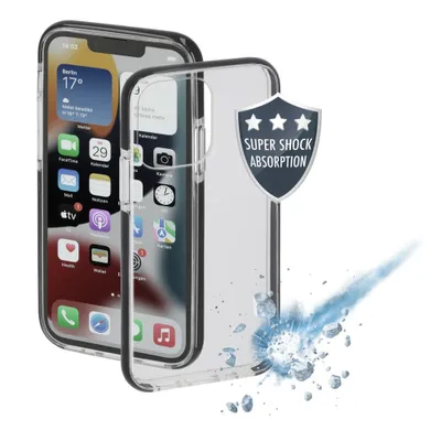 Obrázok produktu pre Hama 00215555, Ochranný obal, Apple, iPhone 14 Pro Max, 17 cm (6.7"), Čierna, Priehľadná