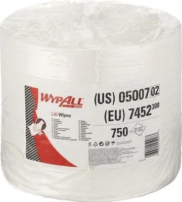 Immagine prodotto di Panno di pulizia L40 7452 L.circa 315 mmxL.circa 310 mm bianco a 1 velo