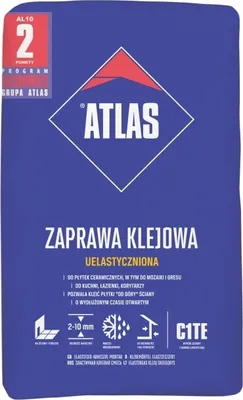 Zdjęcie produktu dla Atlas klej do płytek uelastyczniony C1TE 10kg
