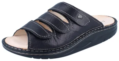 Produktbild von FINN COMFORT FINNAMIC Andros Damen Herren Pantolette schwarz Glattleder - Größe: 42