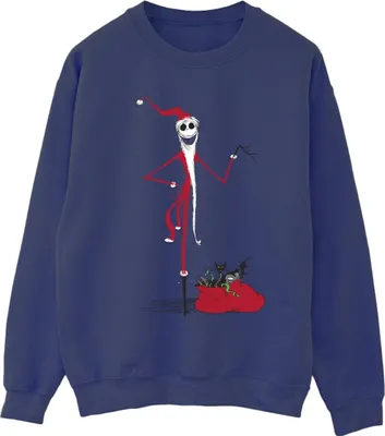 Produktbild von The Nightmare Before Christmas - Sweatshirt für Damen BI31835 (L) (Marineblau)