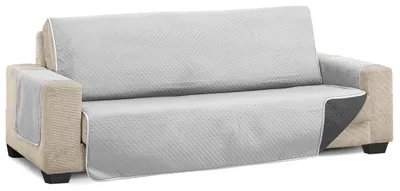 Bankhoes Diamond 2-Sitzer XL, Grau/Anthrazit, 130 cm