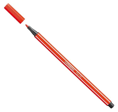 Obrázek produktu pro STABILO Pen 68 - Rot - 1 mm - Rot - 24 h - Tinte auf Wasserbasis - 1 Stück(e)