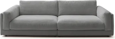 Produktbild von KAWOLA Big Sofa RAINA Cord grau