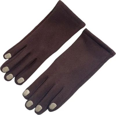 Produktbild von Warme Damenhandschuhe für den Winter, Touchscreen-Handschuhe mit farbigen Nägeln, winddichte Thermohandschuhe für Besorgungen, Radfahren und Autofahren