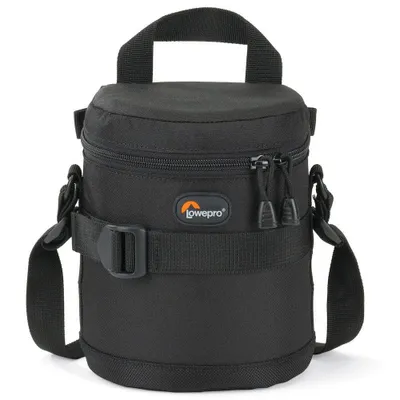 Immagine prodotto di Custodia per obiettivi Lowepro 11x14, da cintura o da mano, nera, 300 g, 110 x 140 x 110 mm, 175 x 180 x 165 mm