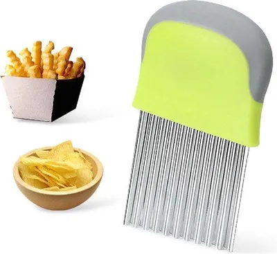 Image de Couteau de découpe pour légumes et fruits, marque Famanu, en acier inoxydable, design ergonomique
