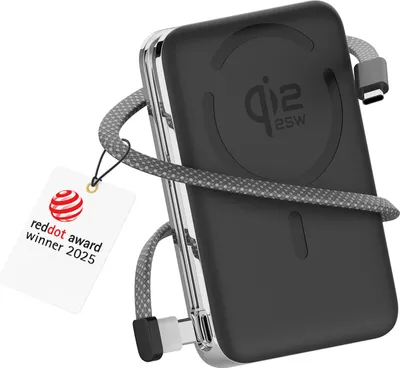 Produktbild von Magnetische Powerbank Qi2.2 25W  10KmAh MagSafe Ladegerät für iPhone