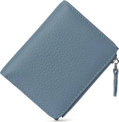 Immagine prodotto di SENDEFN Portafoglio donna piccolo in pelle con protezione RFID Blu