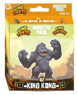 Imagen del producto de King of Tokyo/New York: Monster Pack – King Kong – Juego de mesa – IELLO – 2-6 jugadores – 8+