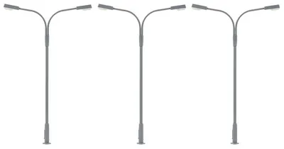 Produktbild von FALLER 180120, HO (1:87), Grau, 3 Stück(e)