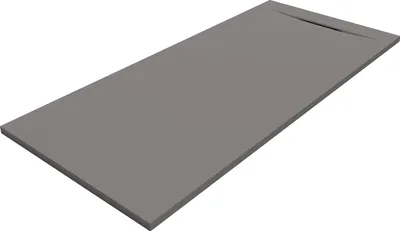 Produktbild von SANYCCES SIENA Rechteckige Duschwanne SanyDur Gel Coat 180 x 70 cm, grau