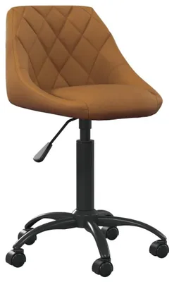 Immagine prodotto di Sedia da ufficio ergonomica, color marrone, con altezza regolabile