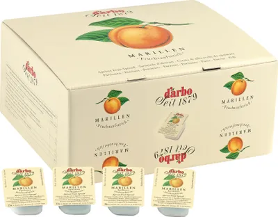 Produktbild von Darbo Marille (Aprikosen) Fruchtaufstrich 100 Portionen x 25g
