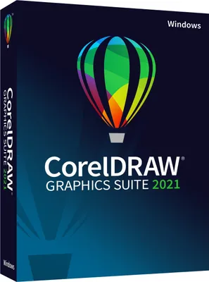 Produktbild von Corel Draw Graphics Suite 2021 Voll 1 Lizenz(en) Lizenz Deutsch