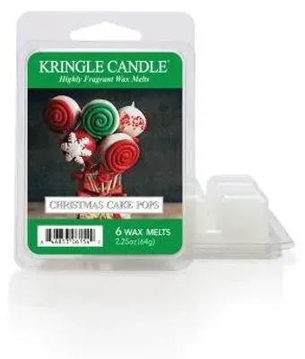 Imagen del producto de Velas Kringle Candle con forma de cupcakes navideños, cera aromática (64g)