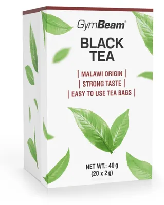 Immagine prodotto di GymBeam - Tè nero, 20 bustine da 2 g