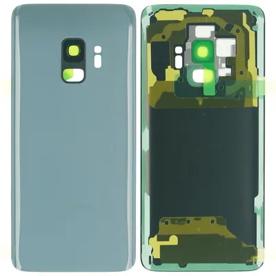 Produktbild von Samsung Galaxy S9 (SM-G960F) Backcover + Kameraglas + Kleber, Silber