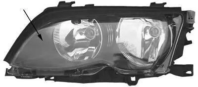Produktbild von VAN WEZEL Scheinwerfer Links für BMW 3 Limousine (E46) 0649961