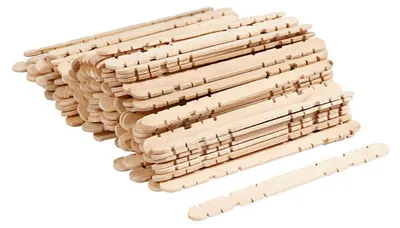 Image de Bâtons de construction en bois, 1000pcs.