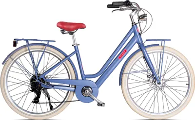 Produktbild von VENICE - I love Italy Elektro-Citybike 28 Zoll LETOULE "Modé Hybrid"  Lady, Blu
