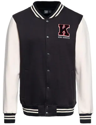 Produktbild von King Kerosin College Jacke - Blanko Schwarz L