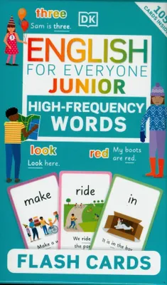 Produktbild von English for Everyone Junior High-Frequency Words Flash Cards