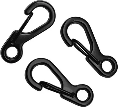 Produktbild von INF 3er-Pack Mini Taktische Schnalle Schlüsselanhänger, Karabiner aus Aluminiumlegierung