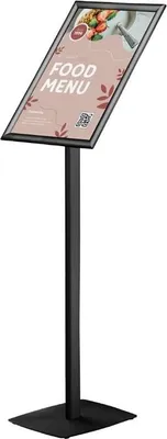 Obrázek produktu pro Europel 355044, Informační stánek, A3, Hliník, Ocel, Černá, 328 mm, 320 mm