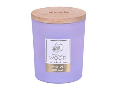 Nohel Garden Svíčka ve skle MAGIC WOOD LAVENDER DREAM vonná 300g