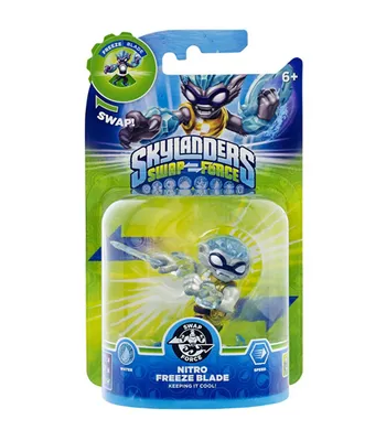 Produktbild von Activision Skylanders Swap Force: Nitro Freeze Blade, Blau, Grau, 6 Jahr(e)