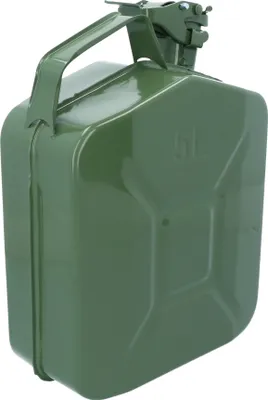 Image de Bidon d'essence Carpoint 5 litres Vert Métal Homologation UN