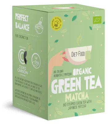 Produktbild von GRÜNER TEE MATCHA (20 x 2 g) 40 g - DIET-NAHRMITTEL