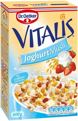 Obrázek produktu pro Dr. Oetker Vitalis jogurtové müsli 600g