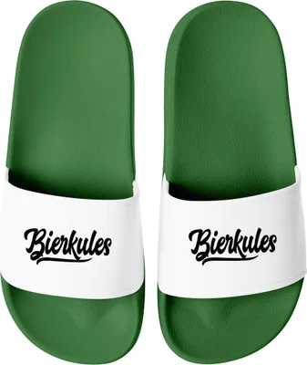 Produktbild von Badelatschen mit Spruch Alkohol Party Uni Badeschlappen mit Aufdruck Don Promillo Bierkules Trinkerbell Herren Damen Slides Party Urlaub Moonworks®