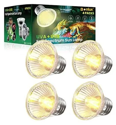 Zdjęcie produktu dla Lampa grzewcza uva uvb dla gadów terrarium 50 w ściemnialna E27