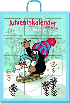 Produktbild von Trötsch Der kleine Maulwurf Minibücher Adventskalender