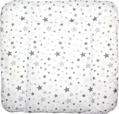 Produktbild von Baby Wickelauflage 70 x 70 cm Wickeltischauflage Auflage für Wickeltisch 35. Star Hell