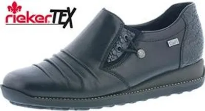 Produktbild von Rieker 44254-00 schwarz/granit Slipper / Trotteur HW 23/24, Spocc:37