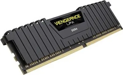 Produktbild von Corsair Vengeance LPX 32GB DDR4-3200, 32 GB, 2 x 16 GB, DDR4, 3200 MHz, 288-pin DIMM, Schwarz