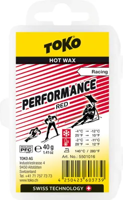 Image de Vosk Toko Triplex Performance 40g Rouge