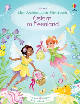 Produktbild von Mein Anziehpuppen-Stickerbuch: Ostern im Feenland