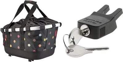 Produktbild von Famanu Fahrradkorb für Racktime - 33 x 27 x 42 cm, 21 l