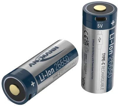 Obrázok produktu pre Ansmann 1307-0012, Nabíjateľná batéria, Lithium-ion (Li-ion), 3,6 V, 1 kusov, 5100 mAh, 18,36 Wh