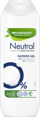 Immagine prodotto di Neutro - Gel doccia - Pelle sensibile - Senza profumo - 250 ml - 1 pezzo