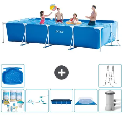 Produktbild von Rechteckiger Frame Pool - 450x220x84 cm - 8-teilig S20070