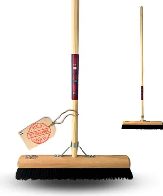 Immagine prodotto di Synx Tools Zimmerbesen 60 cm Rosshaar - Besenstiel 150 cm