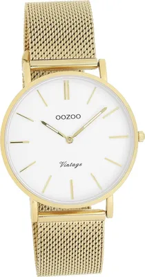Produktbild von Oozoo Edelstahl Damen-Herren Uhr Analog Armband gold Vintage Series D2UOC9910A